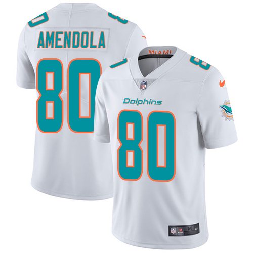 Nike Men & Women & Youth Dolphins 80 Danny Amendola White NFL Vapor Untouchable Limited Jersey,We sell and wholesale Nike Men & Women & Youth Dolphins 80 Danny Amendola White NFL Vapor Untouchable Limited Jersey on line form chian!